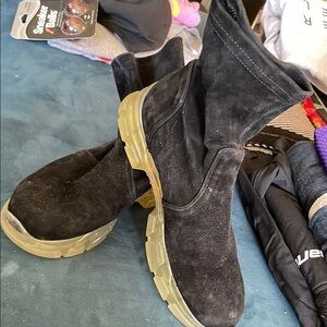 Aquatalia Black Ankle Boots